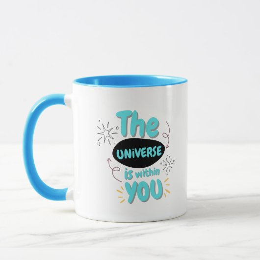 Tasse à café à citation esthétique (Gauche)