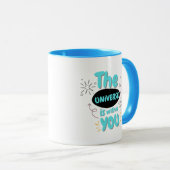 Tasse à café à citation esthétique (Devant droit)