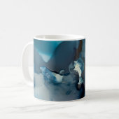 Tasse à café à design abstrait (Devant gauche)