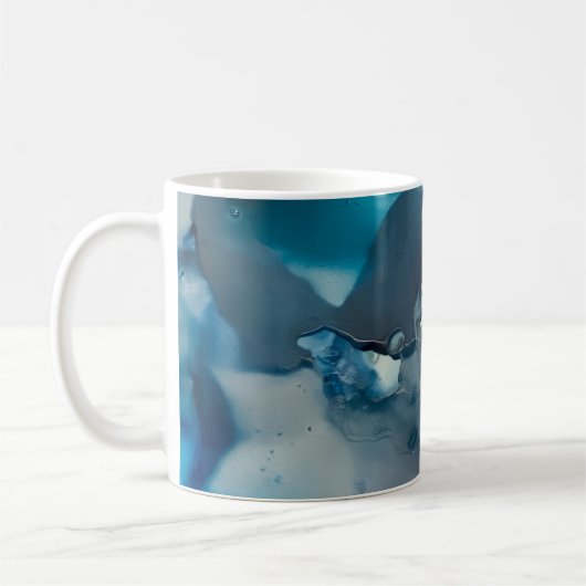 Tasse à café à design abstrait (Gauche)