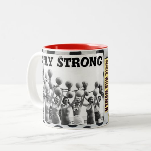 Tasse à café à deux tons (Devant gauche)