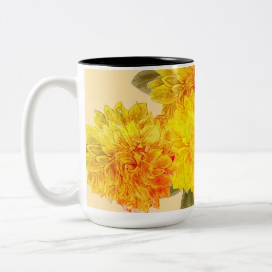 tasse à café à deux tons (Gauche)