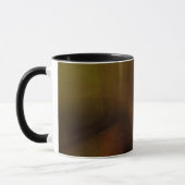 Tasse à café à fond flou marron (Gauche)