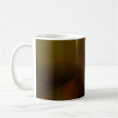 Tasse à café à fond flou marron (Gauche)