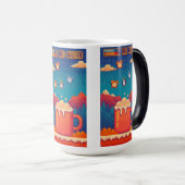 Tasse à café à morphing de couleur drôle 15 oz (Devant droit)