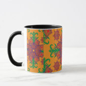 Tasse à café à motif artistique – Vaisselle élégan (Gauche)