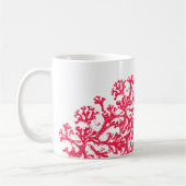 Tasse à café à motif de corail (Gauche)