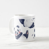 Tasse à café à motif de panda mignon (Devant gauche)