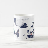 Tasse à café à motif de panda mignon (Centre)