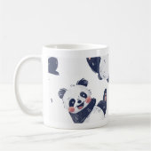 Tasse à café à motif de panda mignon (Gauche)
