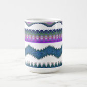 Tasse à café à motif zigzag bohème (Centre)