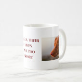 Tasse à café à thème chien (Devant droit)