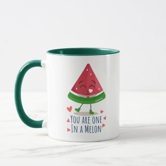 Tasse à café à thème de fruit esthétique (Gauche)