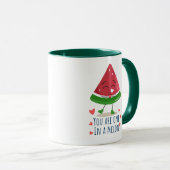 Tasse à café à thème de fruit esthétique (Devant droit)