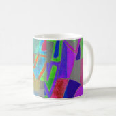 tasse à café abstraite de récupération (Devant droit)