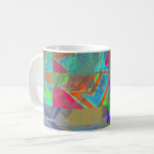 tasse à café abstraite de récupération (Devant gauche)
