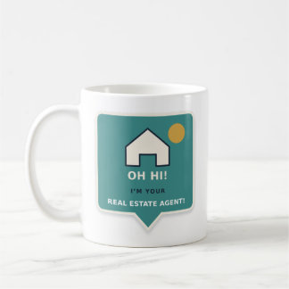 Tasse à café Agent Immobilier Oh Salut !