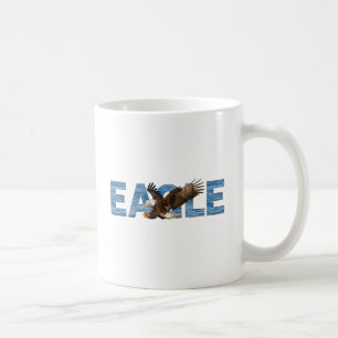 Tasse à café Aigle Majestueux – Art de la nature f