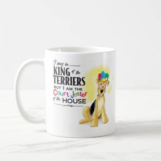 Tasse à café Airedale (Gauche)