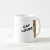 Tasse à café amateur de CHAT (Devant droit)