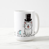 tasse à café amateurs de chats (Devant droit)
