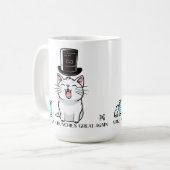 tasse à café amateurs de chats (Devant gauche)