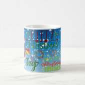 Tasse à café ambiance joyeuse de Noël arbre (Centre)