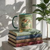 Tasse à café Ange Sérénité Trèfle