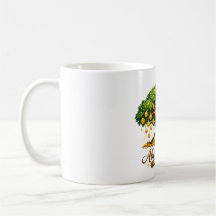 Tasse à café Arbre d'Argent Abondance