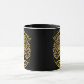 Tasse à café Arbre d'or de la vie (Centre)