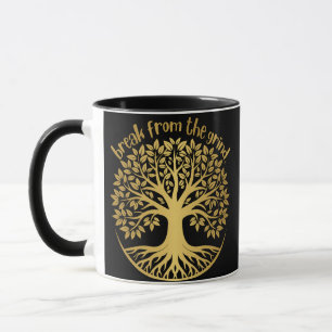 Tasse à café Arbre d'or de la vie