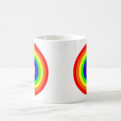 Tasse à café arc-en-ciel pour hommes gays (Centre)