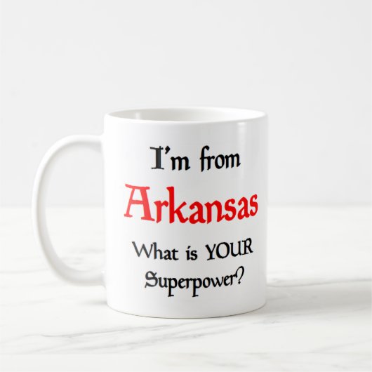 tasse à café arkansas (Gauche)