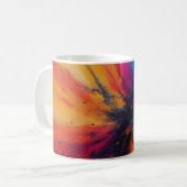 Tasse à café artisanale Cosmic Splash (Devant gauche)
