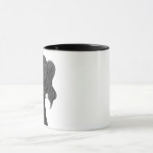 Tasse à café artistique Muse céleste (Centre)
