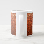 Tasse à café aspect cuivre rustique (Dos)