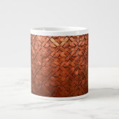 Tasse à café aspect cuivre rustique (Devant)
