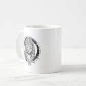 Tasse à café Attaque de Léopard / Jaguar Dynamique (Devant gauche)