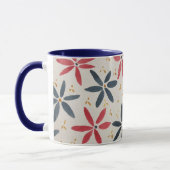 Tasse à café au design floral (Gauche)