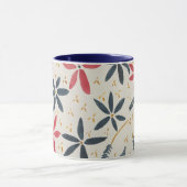 Tasse à café au design floral (Centre)
