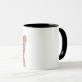 Tasse à café au léopard mignon (Devant droit)