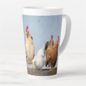 Tasse à café au poulet (Angle droit)