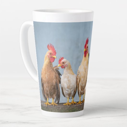 Tasse à café au poulet (Angle gauche)
