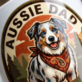 Tasse à café Aussie Dad | Cadeau pour Berger Austr