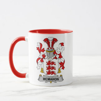 Tasse à café aux armoiries de la famille Mc Mahon