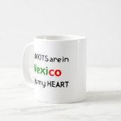 tasse à café aux racines mexico (Devant gauche)