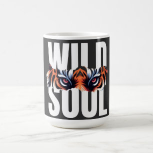 Tasse à café aux yeux de tigre Wild Soul Gr