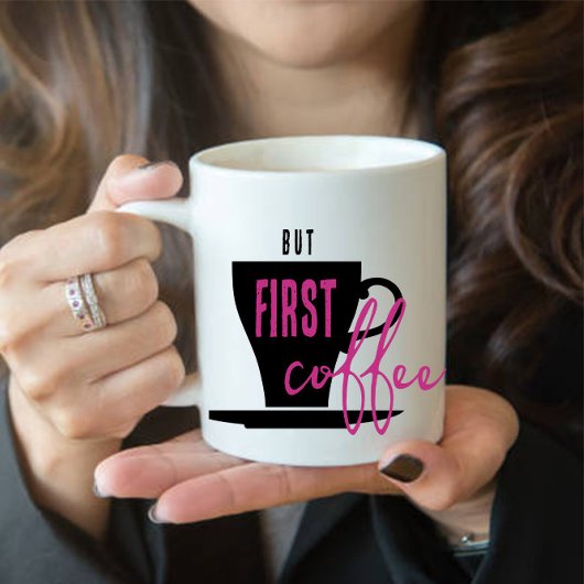 Tasse à café avant tout