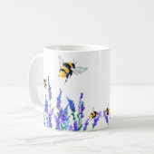 Tasse à café avec abeilles (Devant gauche)