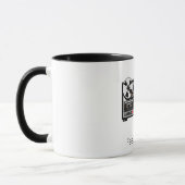 Tasse à café avec cassette audio rétro Feel the Be (Gauche)